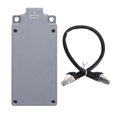 Imagem de Adaptador de satélite para RJ45 Kit de adaptador Ethernet de alta velocidade com injetor POE Pino T568B 10 100 1000 Mb/s para conexão confiável à Internet via satélite Liga de