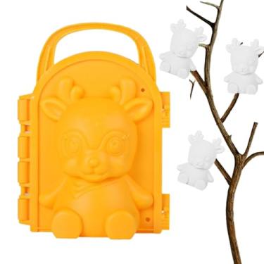 Imagem de Fabricante de bolas de neve, moldes de areia - Moldes de castelo de neve Moldes de escultura de neve de Natal | Moldes do castelo da neve dos desenhos animados, brinquedo do fabricante do forte da