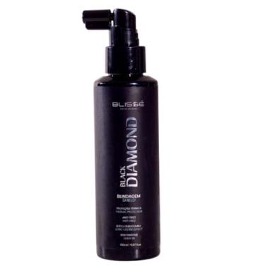 Imagem de Blindagem Capilar Black Diamond Bloqueador de Umidade Prolonga Escova/Chapinha Spray Finalizador Antifrizz Protetor Térmico Sem Enxágue 150ml - Blissé Professional
