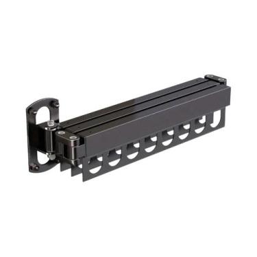 Imagem de Cabide De Roupas De Aço Inoxidável Dobrável Montado Na Parede Com Acab