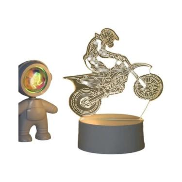 Imagem de Luz Noturna 3D USB De Motocicleta, Decoração Criativa Para Casa, Prese