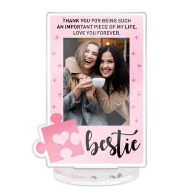 Imagem de Banlai Porta-retrato Polaroid 5,6 x 7,5 cm, presente de amizade, aniversário e Natal, para melhores amigas, melhor amiga, irmã, tamanho mini porta-retrato Polaroid, Thank You For Being