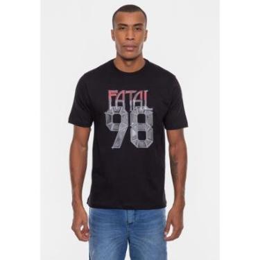 Imagem de Camiseta Fatal Estampada Iron Masculino-Masculino