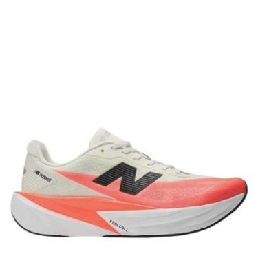 Imagem de Tênis New Balance Masculino Running Rebel V5 Branco/Coral-Masculino