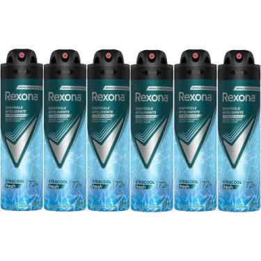 Imagem de Kit Desodorante Aerosol Rexona Xtracool 150ml - 6 Unidades