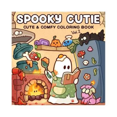 Imagem de Livro De Colorir Para Adultos E Adolescentes: Spooky Cutie Vol 2 - Cri