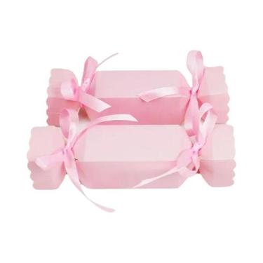 Imagem de Caixa De Doces De Natal DIY Com Fitas, Chocolates, Biscoitos, Presente