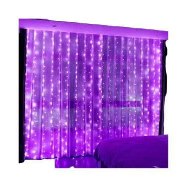 Imagem de Luzes De Cortina LED USB 3/6M, Guirlanda De Natal, Decoração Para Fest