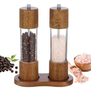 Imagem de Moedor de sal e pimenta de madeira