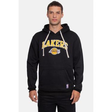 Imagem de Moletom NBA Canguru Fechado Los Angeles Lakers Masculino-Masculino