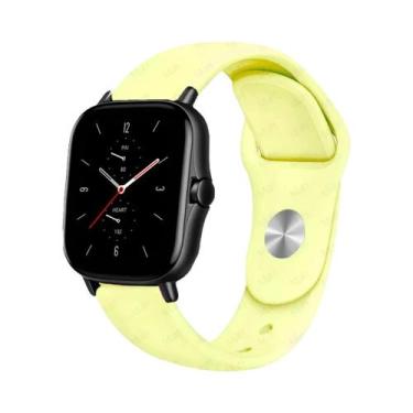 Imagem de Pulseira De Silicone Amazfit 22-20mm Para GTS 4/3/2/2e/GTS2 Mini/GTR 4
