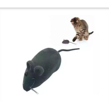 Imagem de Brinquedo Ratinho com Apito Para Gatos - Equilíbrio Pets