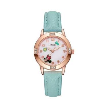 Imagem de Relógio De Quartzo Infantil Disney Mickey Minnie Para Meninas, Present