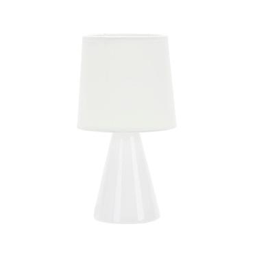 Imagem de Luminária Abajur Taschibra Pottery 25cm E27 Bivolt Branco