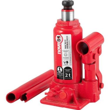 Imagem de Macaco Hidráulico Tipo Garrafa, 2 Toneladas (2 tf) Nove54