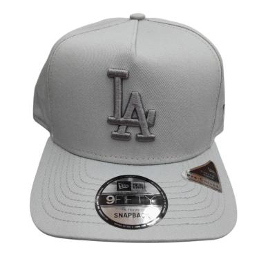 Imagem de Boné New Era 9Fifty LA - Cinza claro-Unissex