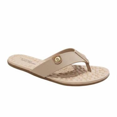 Imagem de Tamanco Modare Flat Floather Feminino Bege Ultraconforto -, Bege, Came
