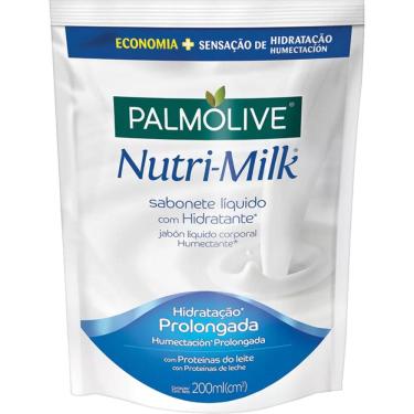 Imagem de Sabonete Líquido Palmolive Nutri Milk Hidratação Prolongada Proteínas do Leite Refil 200ml