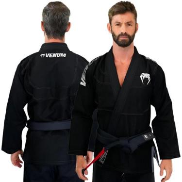 Imagem de Kimono Jiu Jitsu Venum Ripstop Competidor Dark Original, A3