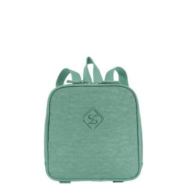 Imagem de Lancheira Grande Sestini Lunch Crinkle Verde - Jade, Verde