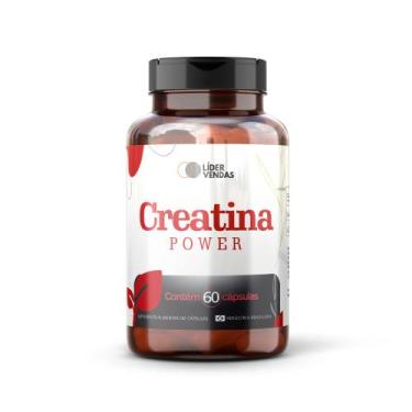 Imagem de Creatina Power Pura 3g por Dose - 60 Cápsulas  Creatina Monohidratada 