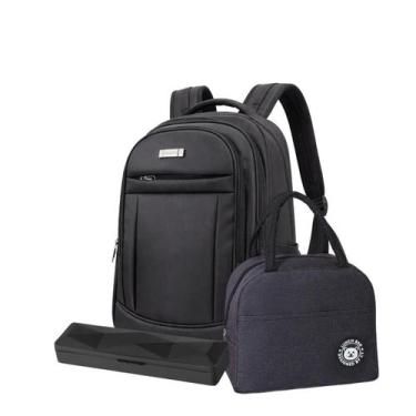 Imagem de Mochila Bolsa Executiva Reforçada Premium Bolsa Térmica - - Mormino, P