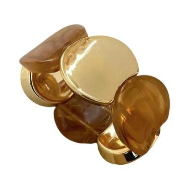 Imagem de Pulseiras De Acrílico Com Cordão Elástico Em Estilo Europeu-Americano 