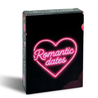 Imagem de Jogo de cartas Romantic Dates Couples com 46 Date Night Cards