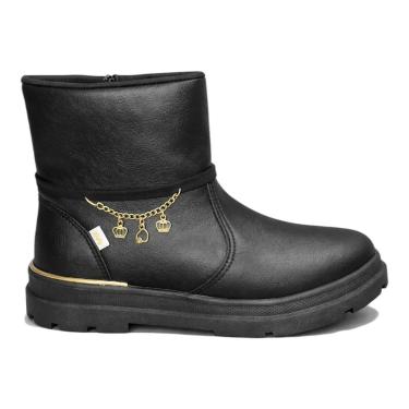 Imagem de BOTA COTURNO INFANTIL MENINAS KIDY STYLE PRETO-Feminino