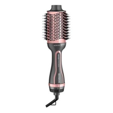 Imagem de Escova Secadora 3 em 1 Mondial Keratin Grey Rose, Rosa, 127/220V