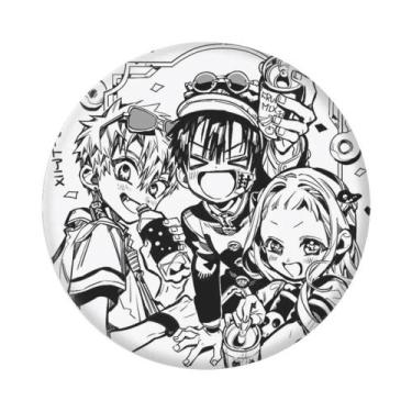 Imagem de Broche/Pin De Cosplay De 58mm Anime Hanako-kun Minamoto Kou Yashiro Ne