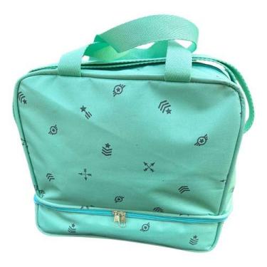 Imagem de Bolsa Maternidade Lancheira Estampada Mamãe Bebê Alyaht - - Bolsaria A