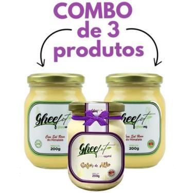 Imagem de Manteiga ghee fit sem lactose - kit 03 und - BANFIT, Kit de 03