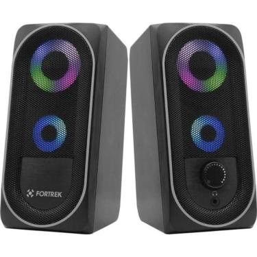 Imagem de Caixa De Som Gamer Multimídia Fortrek Black Hawk Rgb Preta [f002]