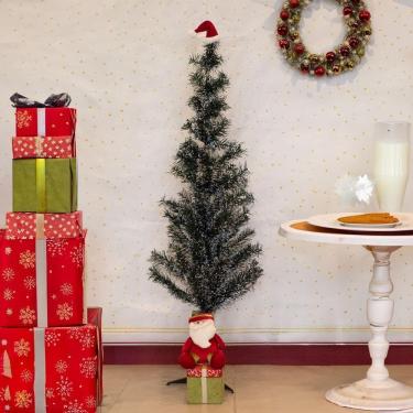 Imagem de Árvore de Natal Modelo Pinheiro Verde Nevada 110 Galhos 1,20M Verde Zein Importados