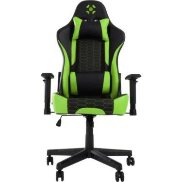Imagem de Cadeira Gamer Fortrek Cruiser Preta-verde [f002]