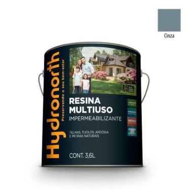 Imagem de Resina Solvente Color Multiuso Cinza 3 e 6 l Acabamento Impecável e Duradouro Hydronorth
