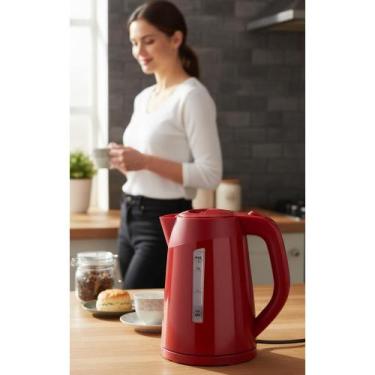 Imagem de Chaleira Elétrica Rápida 1.7L - Segurança Automática Vermelh - Congrat