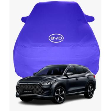 Imagem de Capa de Carro BYD Tan Tecido  Lycra Premium - Cadilhe Capas, Azul Roya