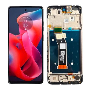 Imagem de Tela Frontal Display LCD Para Motorola Moto G24 Original Nacional com 