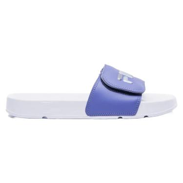 Imagem de Chinelo Fila Drifter Feminino Branco e Roxo-Feminino