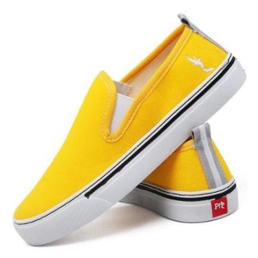Imagem de Sapatênis Feminino Sem Cadarço Slip On Polo Blu Leve Calce Fácil-Feminino
