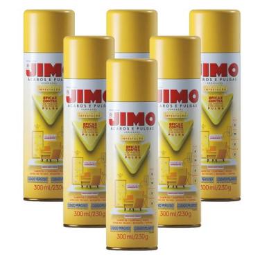 Imagem de Kit 6 Contra Ácaros Pulgas Carrapatos Jimo 300ml