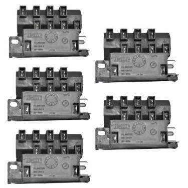 Imagem de Kit 5 Usinas Eletromecânico Fogão 7 Saídas - Term.2,8mm Howe