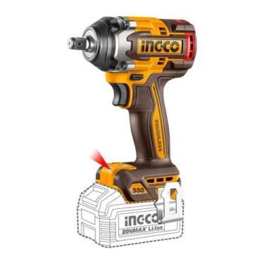 Imagem de Chave Impacto INGCO Bl 550Nm 1/2" Bateria 20V P20S