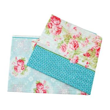 Imagem de Toalha de Mesa Estampada Pop Quadrada 4 Lugares140x140 Lepper, Verde, 
