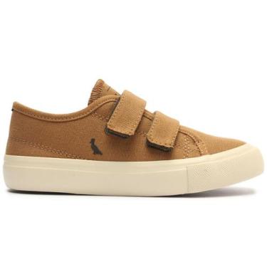 Imagem de Tênis Infantil Menino Reserva Mini Classic Camel Lançamento, 36