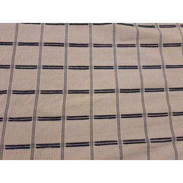 Imagem de Tecido Bordado Quadrados  - Via Decor