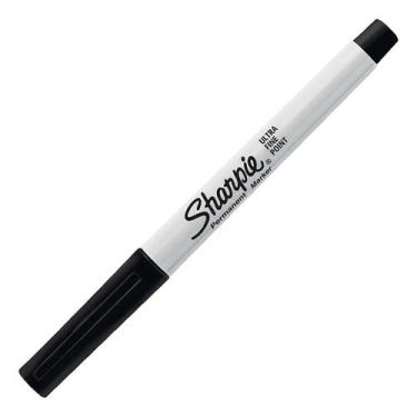 Imagem de Caneta Permanente Sharpie Ponta Ultra Fina 0,5mm Preta