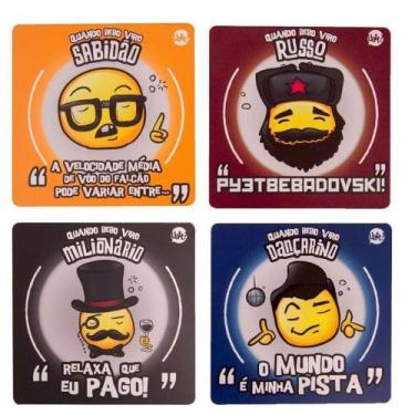 Imagem de Porta Copos MDF - Quando Bebo - Uatt - Uatt